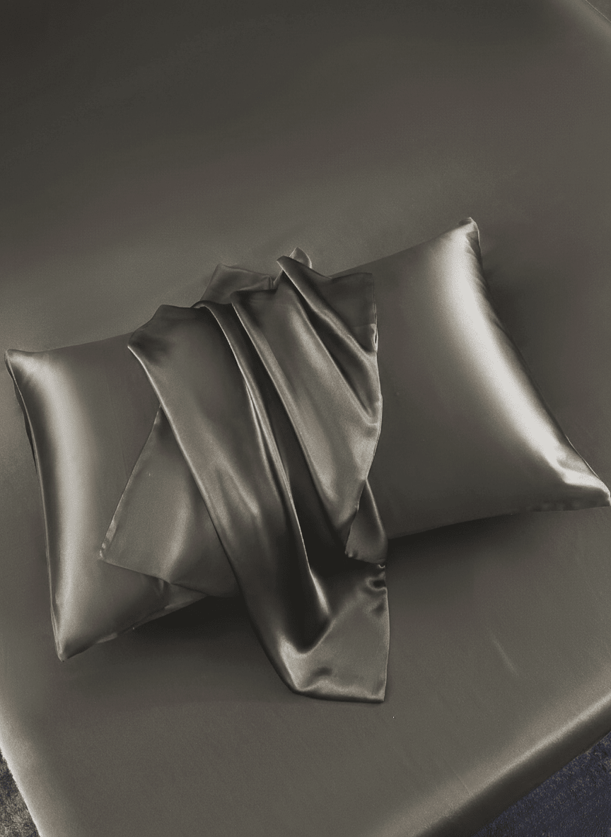 100% moerbeizijde kussensloop met verborgen rits - 19 momme