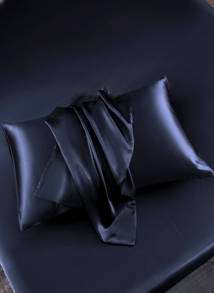 100% moerbeizijde kussensloop met verborgen rits - 19 momme