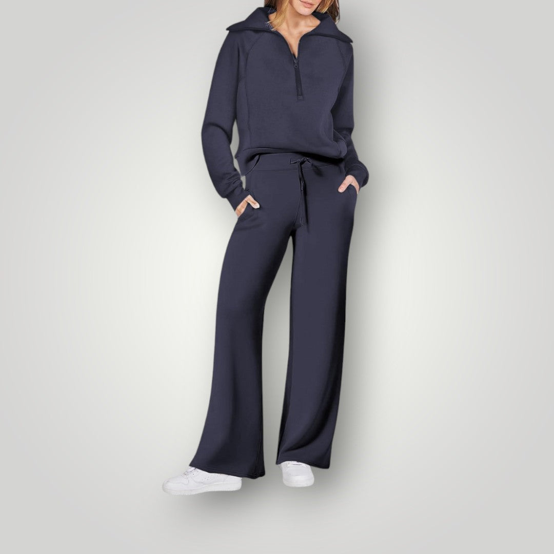 CozyEveryday™ Half-Zip dames loungewear set