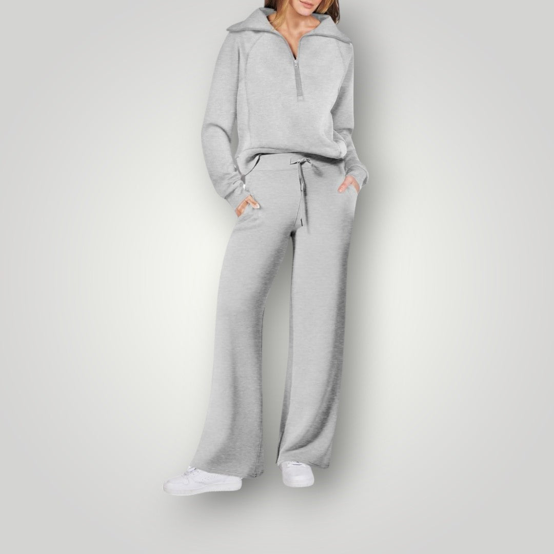 CozyEveryday™ Half-Zip dames loungewear set