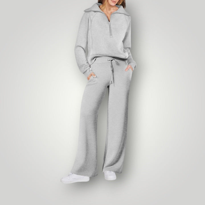 CozyEveryday™ Half-Zip dames loungewear set