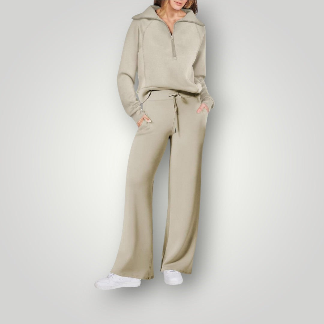 CozyEveryday™ Half-Zip dames loungewear set