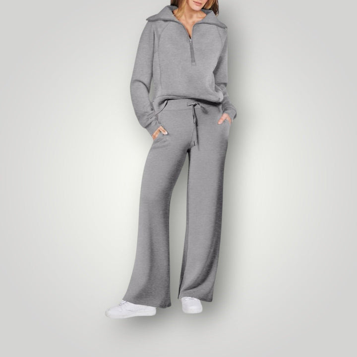 CozyEveryday™ Half-Zip dames loungewear set