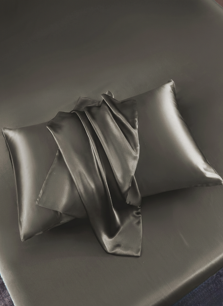 100% moerbeizijde kussensloop met verborgen rits - 19 momme