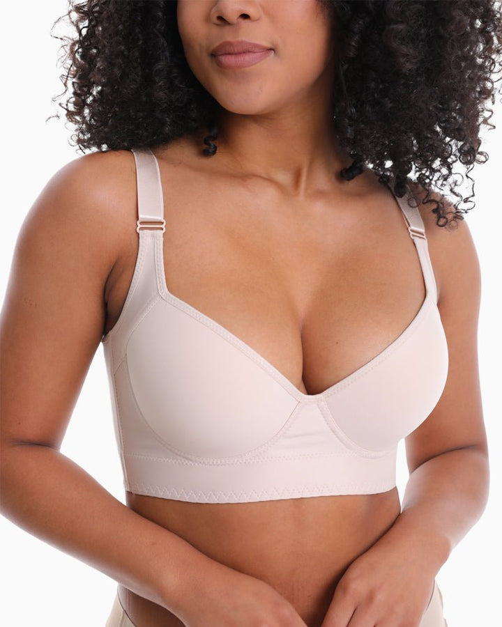 Strova Bra beige | Rugcorrigerend en vormgevend | MONEROSE