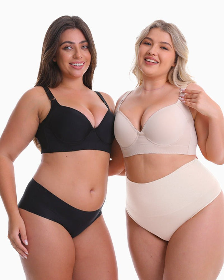 Strova Bra beige | Rugcorrigerend en vormgevend | MONEROSE