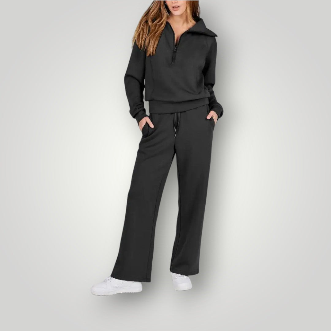 CozyEveryday™ Half-Zip dames loungewear set