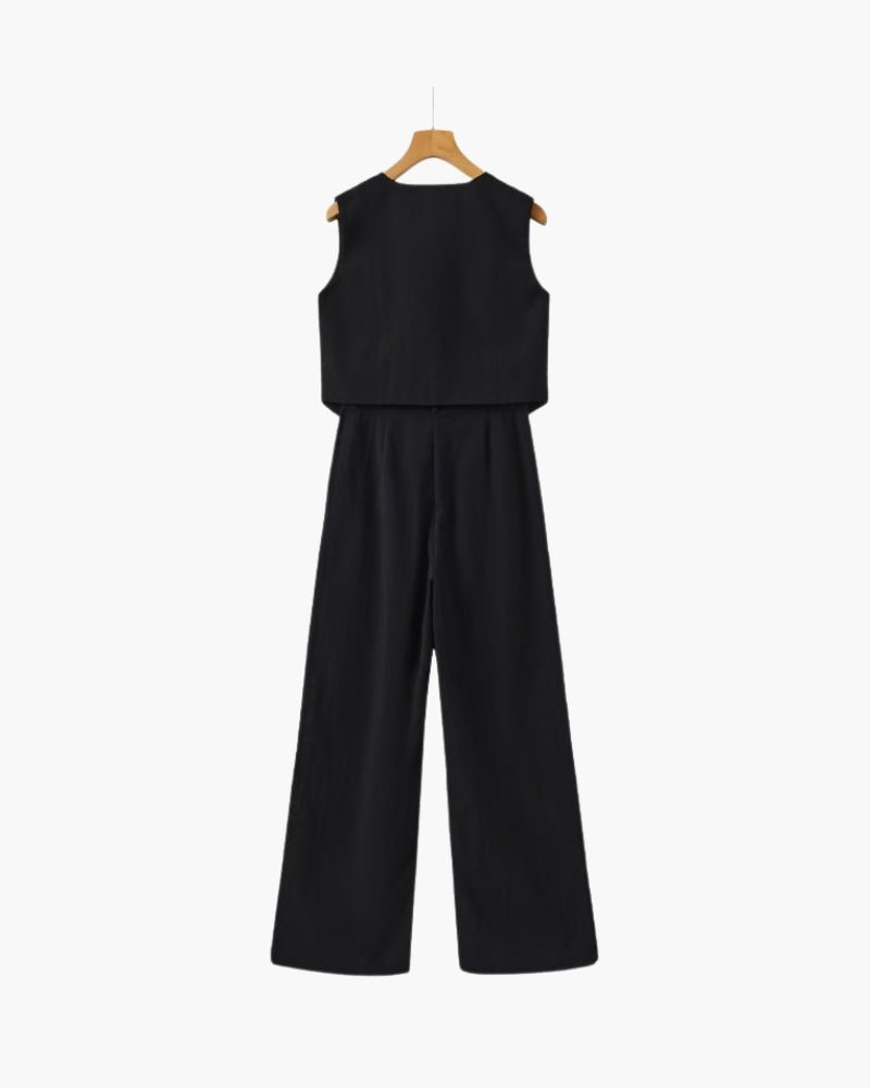 Linnen Set | Blouse & Broek