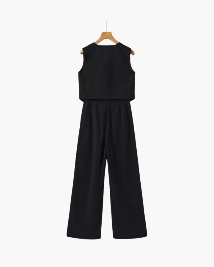 Linnen Set | Blouse & Broek
