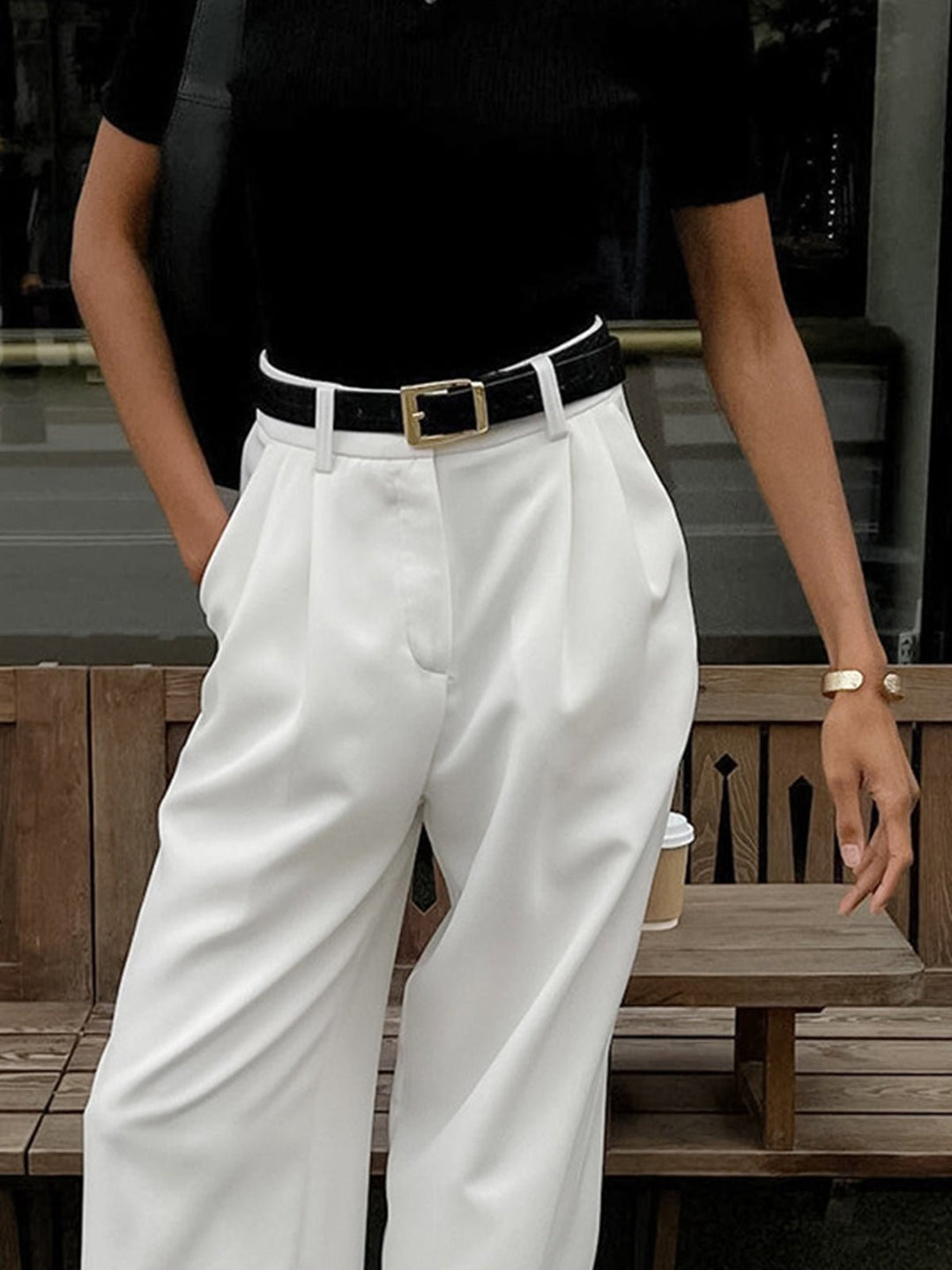 Léa Pantalon | Wide Leg | Hoge Taille