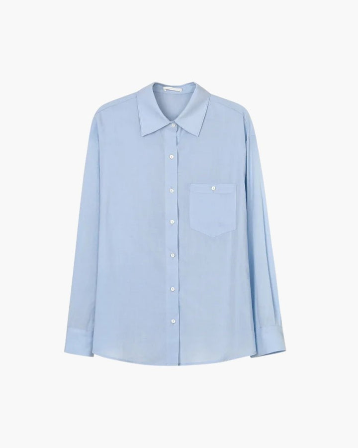 Linnen Blouse | Losse Pasvorm | Lange Mouwen