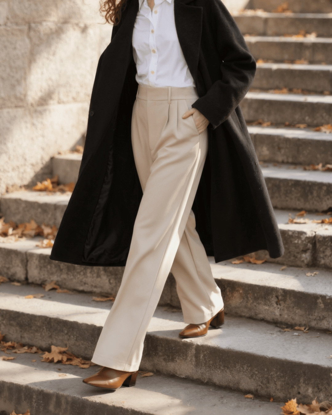 Serena Pantalon | Wide Leg | Hoge Taille