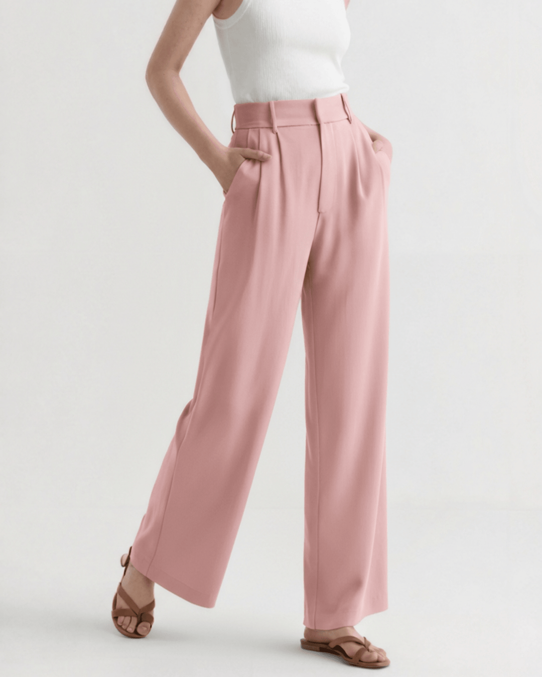 Serena Pantalon | Wide Leg | Hoge Taille