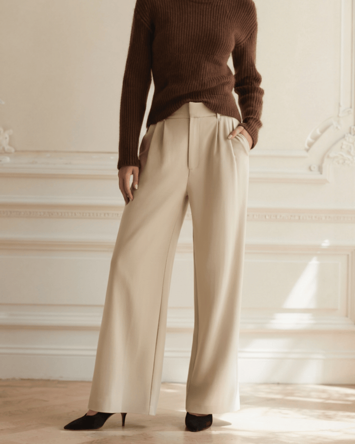Serena Pantalon | Wide Leg | Hoge Taille